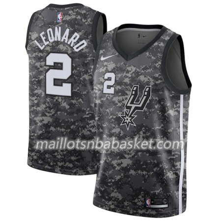 Maillot Homme San Antonio Spurs Kawhi Leonard 2 Nike City Edition Swingman Maillot Homme San Antonio Spurs Kawhi Leonard 2 Nike City Edition Swingman